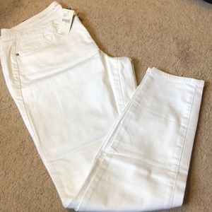 Lane Bryant White Jeans